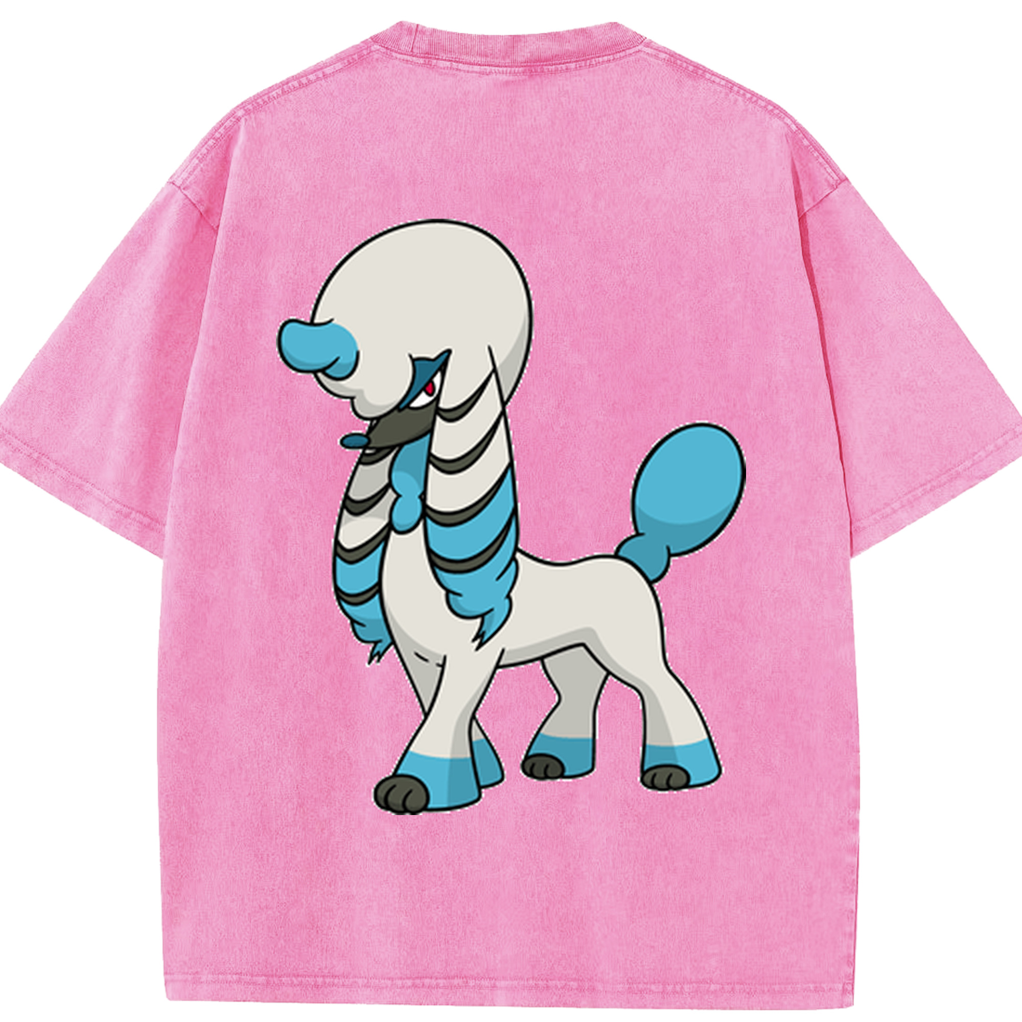 （画像用） ポケットモンスター Pokémon 綿100% ヴィンテージ風 半袖Tシャツ（背面プリント）